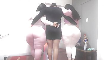 bbw huge ass threesome latina